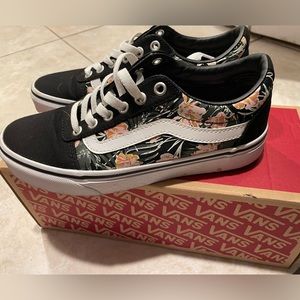 Vans floral sneakers